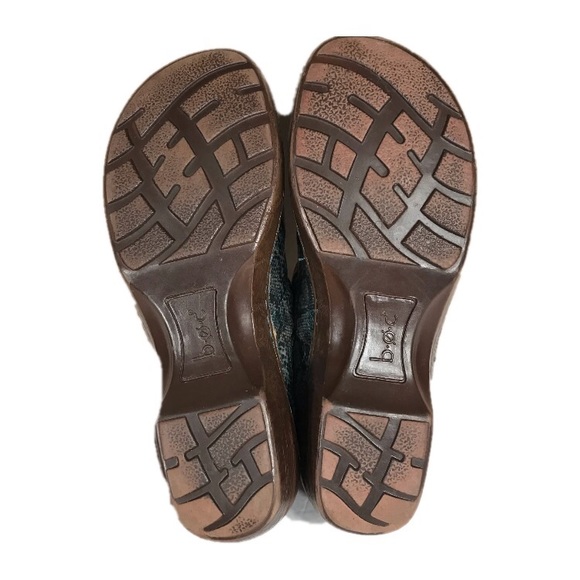 b.o.c. Born Concept Vegan Faux Snakeskin Clogs Size 9.5 - Picture 7 of 7